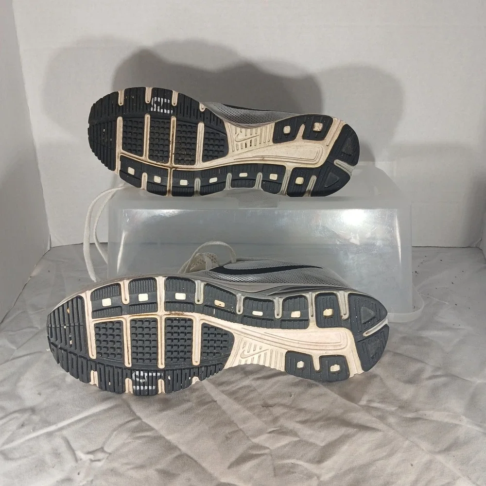 Nike Zoom Fly White Grey Black Running‎ Shoes 652829-100 Mens 8 Womens 9.5